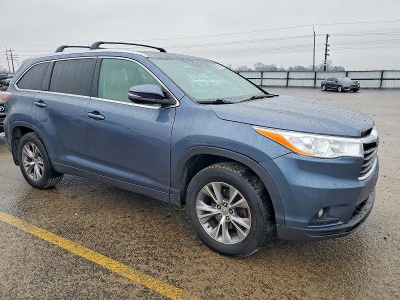 Photo 4 from auction – 2015 TOYOTA HIGHLANDER with VIN 5TDJKRFH5FS084399