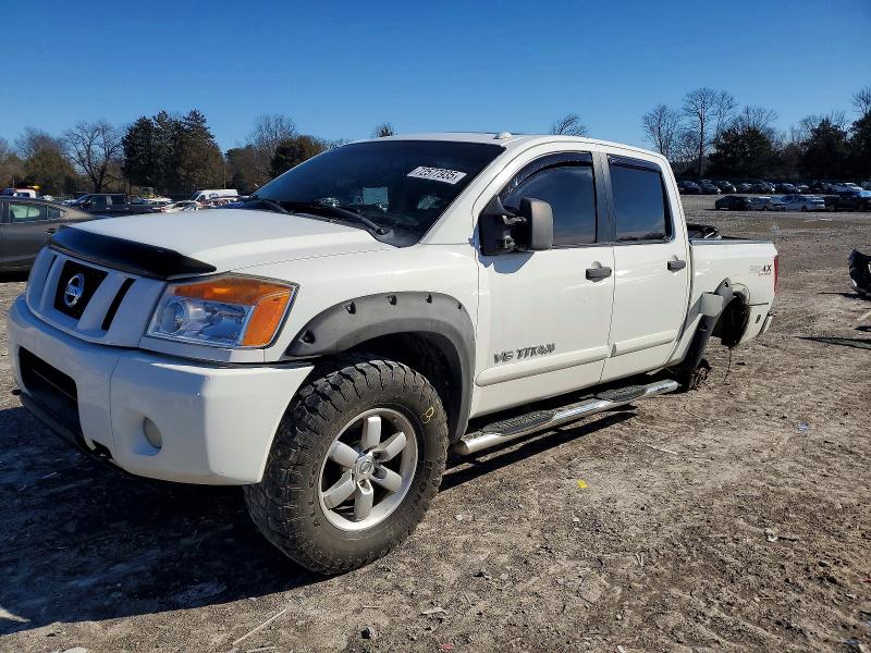 NISSAN TITAN S 2011 with VIN 1N6BA0EC2BN323834 - Photo from auction