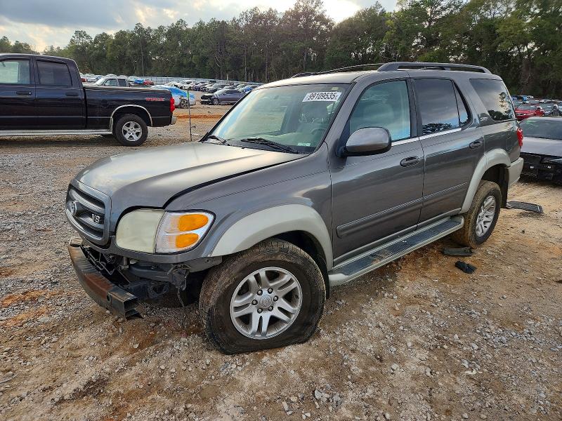 TOYOTA SEQUOIA SR 2003 with VIN 5TDZT34A93S204414 - Photo from auction