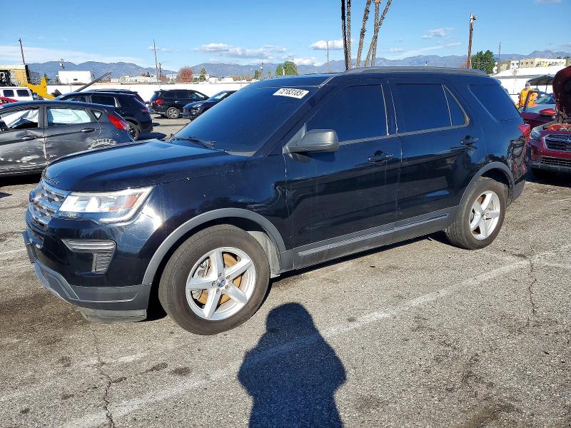 FORD EXPLORER X 2018 with VIN 1FM5K7D81JGB89769 - Photo from auction