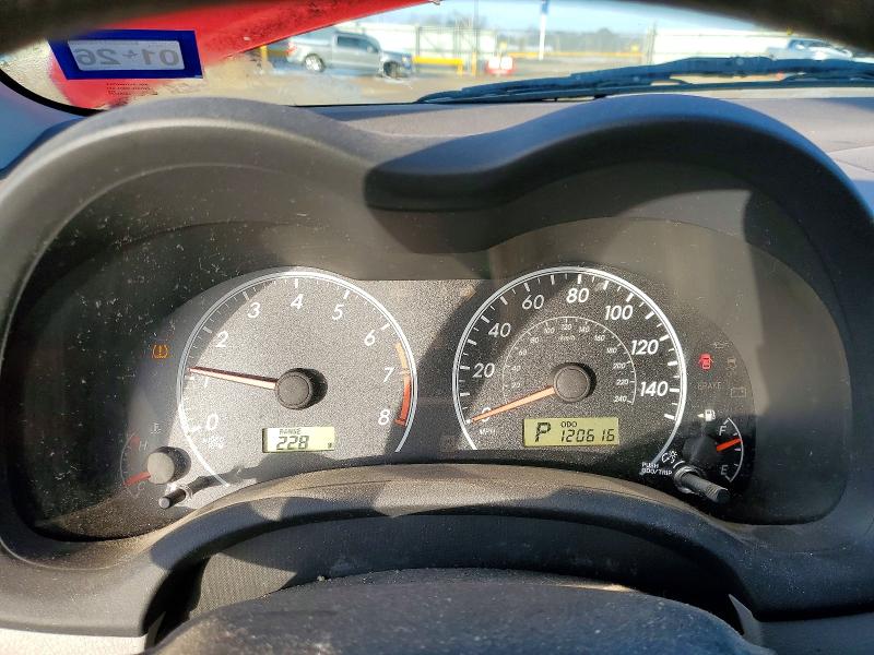 Photo 9 from auction – 2012 TOYOTA COROLLA with VIN 2T1BU4EE0CC806567