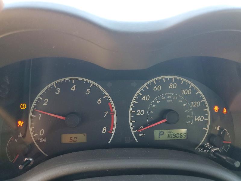 Photo 9 from auction – 2010 TOYOTA COROLLA BA with VIN JTDBU4EE9A9110194