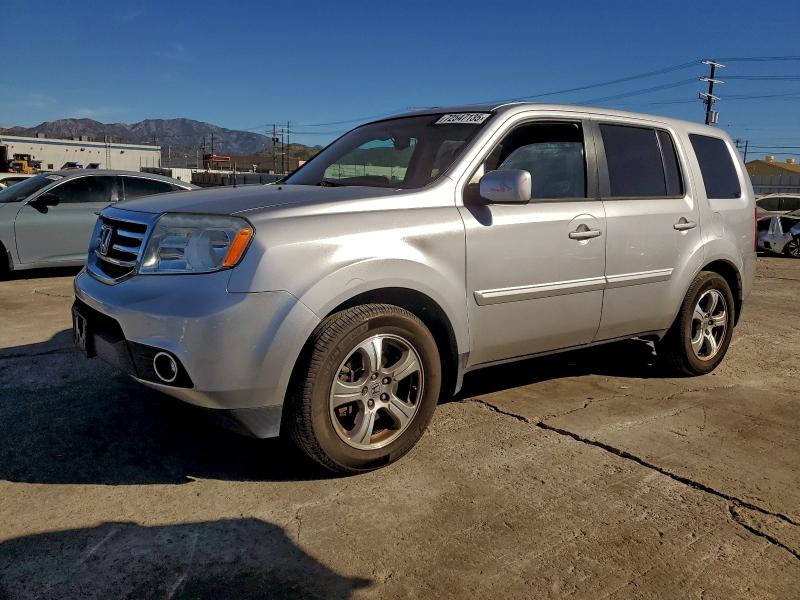 HONDA PILOT EXL 2013 with VIN 5FNYF3H53DB015571 - Photo from auction