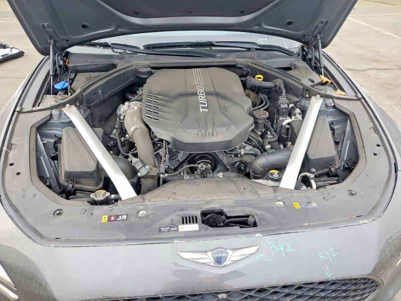 Photo 11 from auction – 2022 GENESIS G70 BASE with VIN KMTG54TE7NU099366