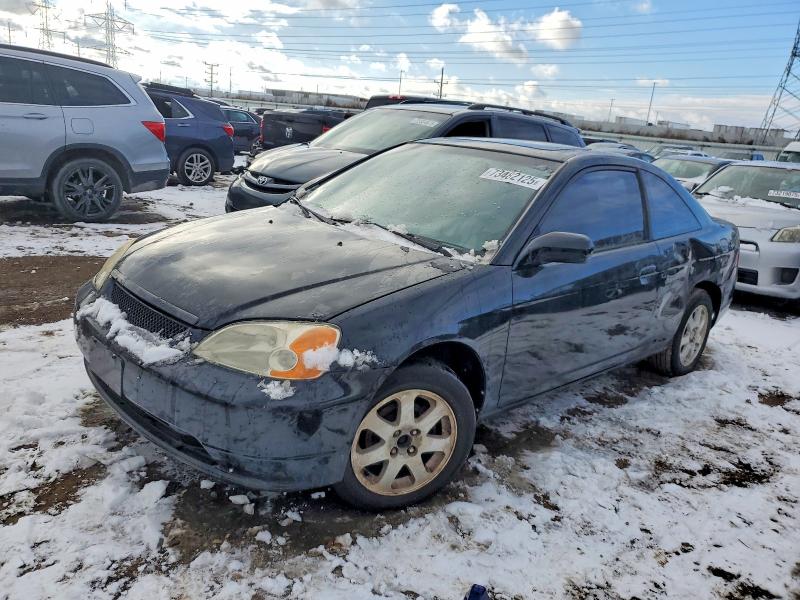 HONDA CIVIC EX 2003 with VIN 1HGEM21003L036697 - Photo from auction