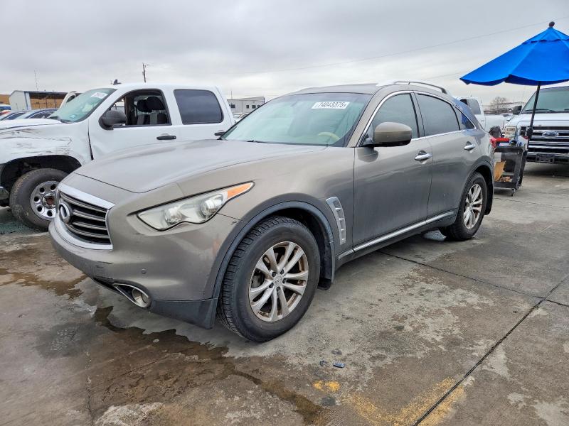INFINITI FX35 2012 with VIN JN8AS1MU2CM120644 - Photo from auction