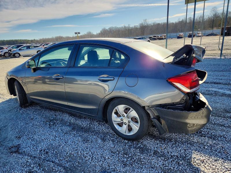 Photo 2 from auction – 2013 HONDA CIVIC with VIN 2HGFB2F55DH600602