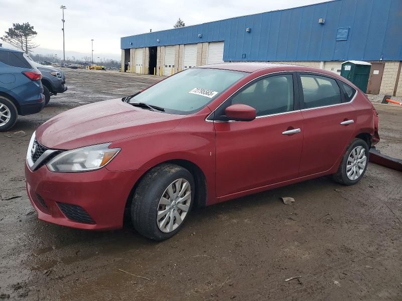 NISSAN SENTRA S 2016 with VIN 3N1AB7AP4GL649903 - Photo from auction