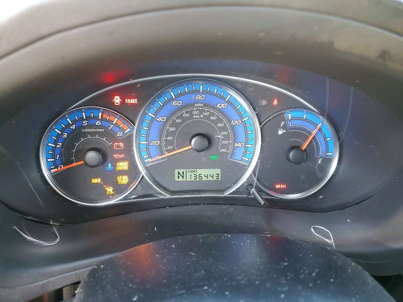 Photo 9 from auction – 2009 SUBARU FORESTER 2 with VIN JF2SH64639H740970