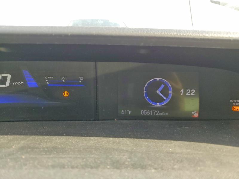 Photo 9 from auction – 2013 HONDA CIVIC LX with VIN 19XFB2F51DE273013