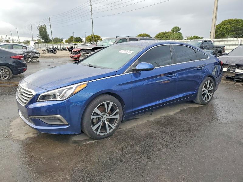 HYUNDAI SONATA 2015 with VIN 5NPE24AF1FH165979 - Photo from auction