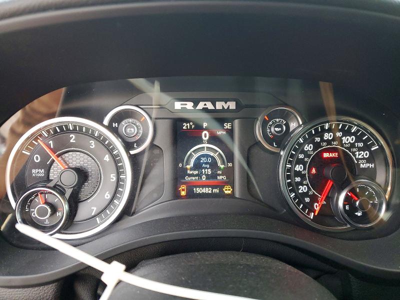 Photo 9 from auction – 2021 RAM 1500 BIG H with VIN 1C6RREFG6MN630930