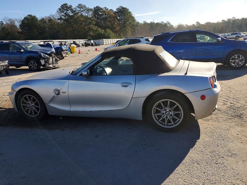 Photo 2 from auction – 2004 BMW Z4 with VIN 4USBT33554LS49272