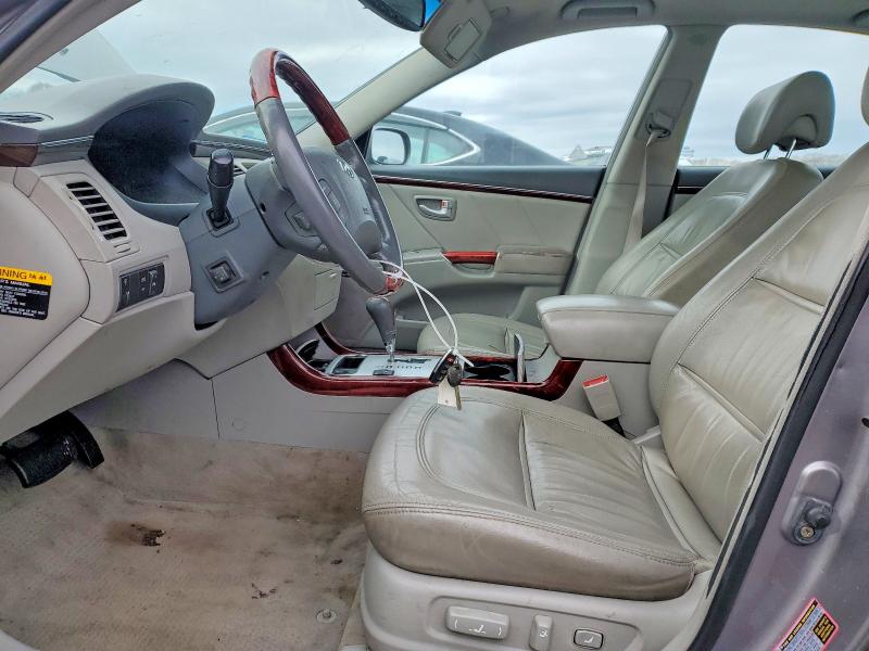 Photo 7 from auction – 2006 HYUNDAI AZERA SE with VIN KMHFC46F16A039263