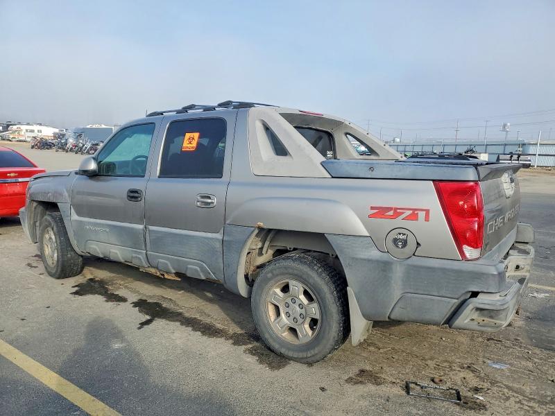 Photo 2 from auction – 2003 CHEVROLET AVALANCHE with VIN 3GNEK13T13G153439