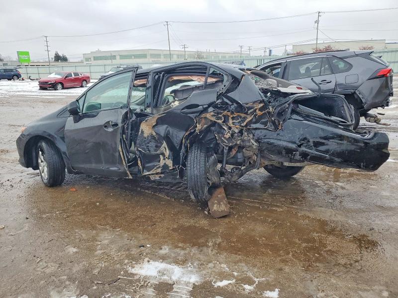 Photo 2 from auction – 2012 HONDA CIVIC with VIN 19XFB2F5XCE083872