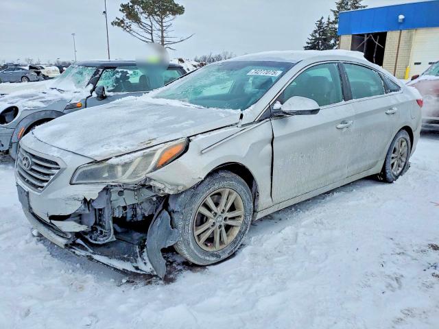 HYUNDAI SONATA 2017 with VIN 5NPE24AF8HH579862 - Photo from auction