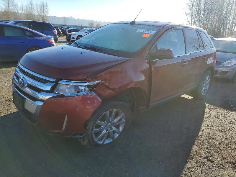 FORD EDGE LIMIT 2014 with VIN 2FMDK4KC0EBA38856 - Photo from auction