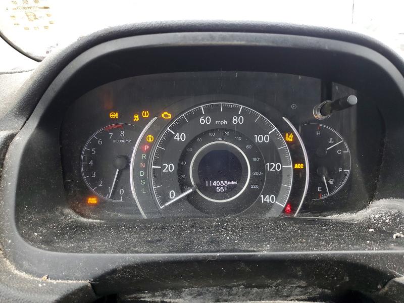 Photo 9 from auction – 2015 HONDA CR-V TOURI with VIN 5J6RM3H94FL014002