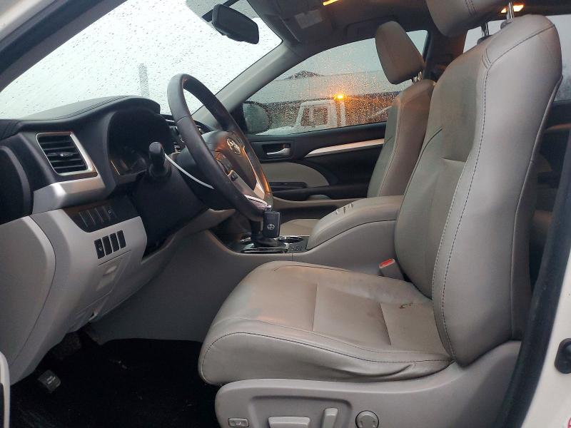 Photo 7 from auction – 2015 TOYOTA HIGHLANDER with VIN 5TDJKRFH3FS201154