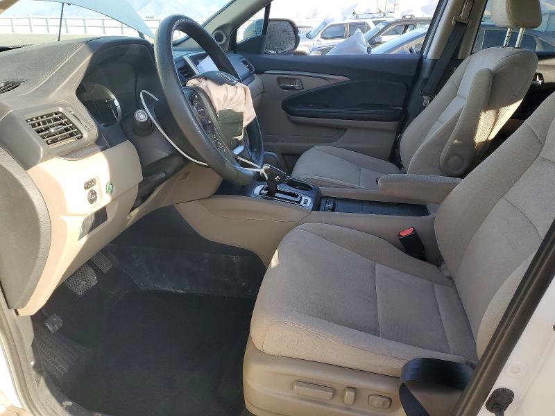 Photo 7 from auction – 2016 HONDA PILOT EX with VIN 5FNYF6H33GB076715