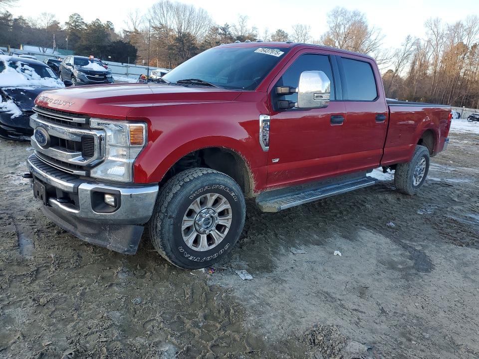 Photo 1 from auction – 2021 FORD F250 with VIN 1FT7W2B64MEE15373