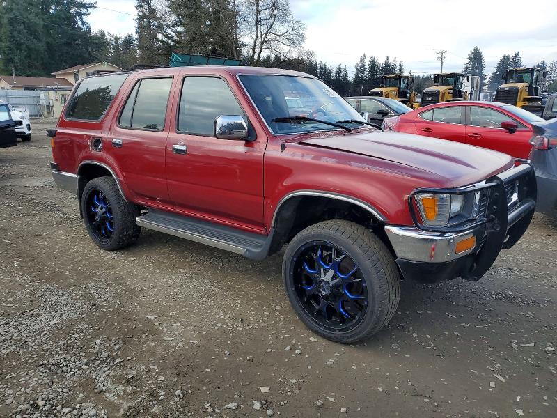 Photo 4 from auction – 1990 TOYOTA 4RUNNER with VIN JT3VN39W2L0039620