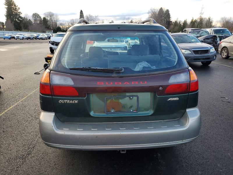 Photo 6 from auction – 2000 SUBARU LEGACY OUT with VIN 4S3BH6658Y7617639