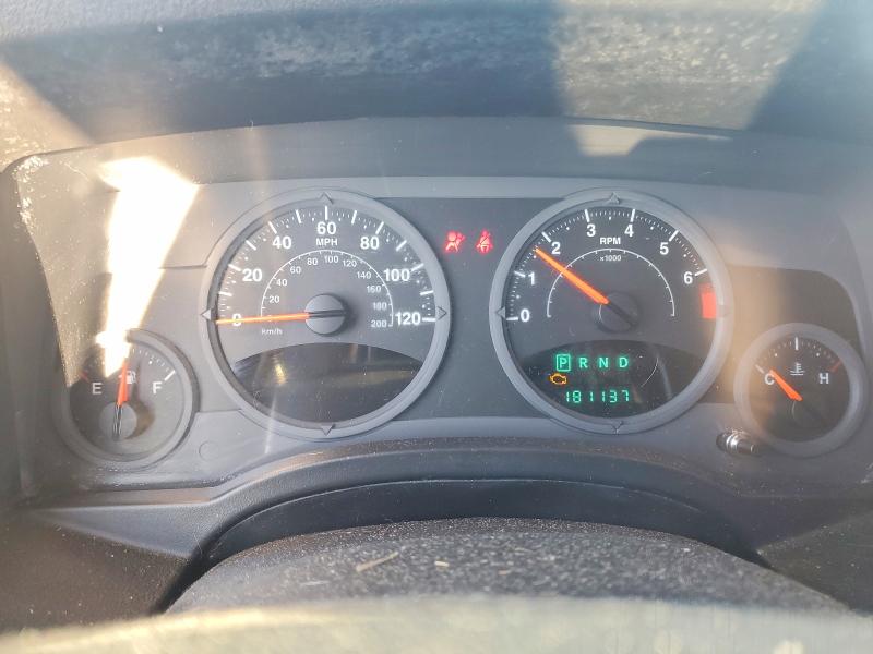 Photo 9 from auction – 2008 JEEP COMPASS SP with VIN 1J8FT47W08D568264