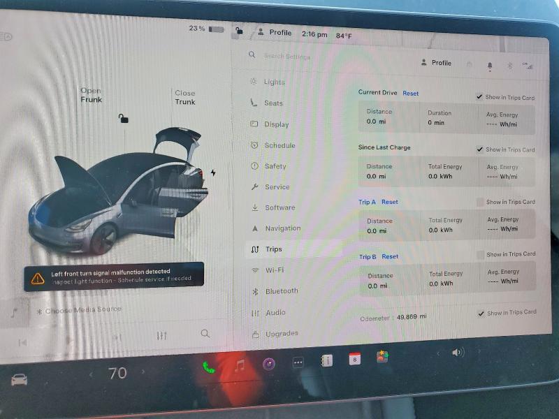 Photo 9 from auction – 2023 TESLA MODEL 3 with VIN 5YJ3E1EA3PF401219