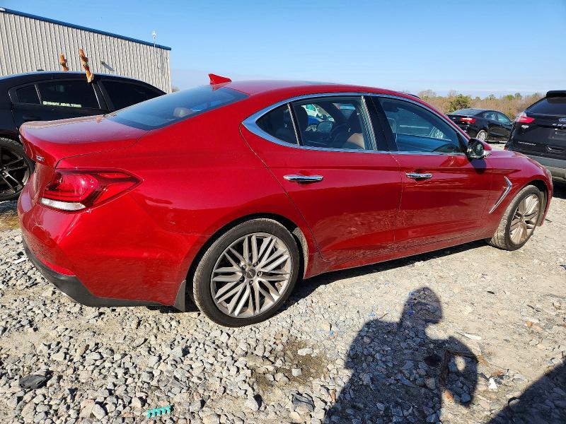 Photo 3 from auction – 2021 GENESIS G70 ELITE with VIN KMTG34LA0MU077176