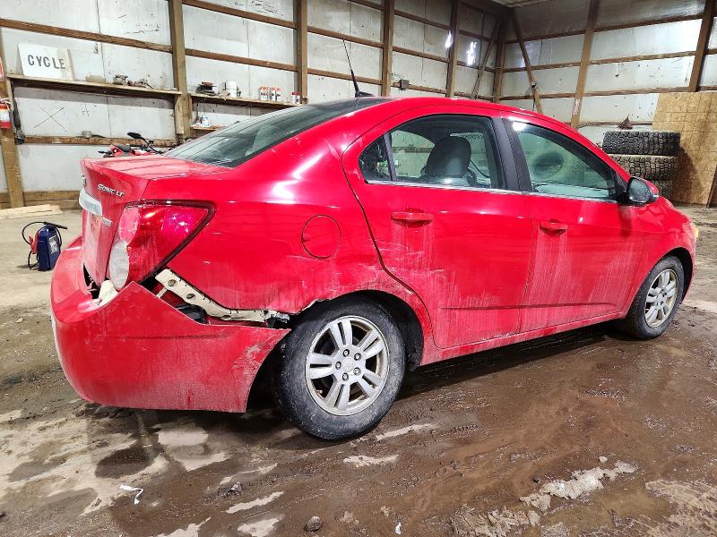 Photo 3 from auction – 2014 CHEVROLET SONIC LT with VIN 1G1JC5SB1E4162333
