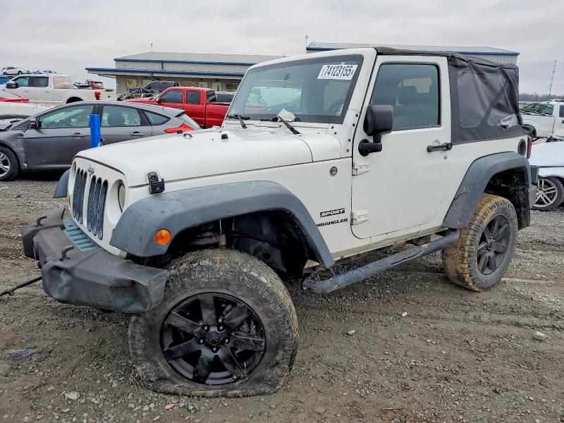 JEEP WRANGLER S 2010 with VIN 1J4AA2D19AL107820 - Photo from auction
