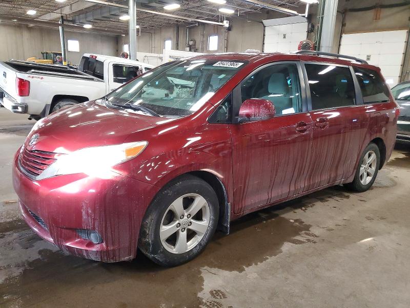 TOYOTA SIENNA 2015 with VIN 5TDKK3DC5FS679701 - Photo from auction