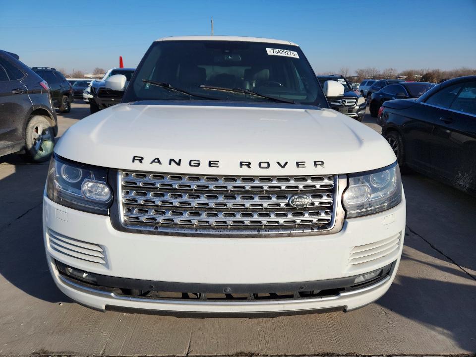 Photo 5 from auction – 2016 LAND ROVER RANGE ROVER with VIN SALGS2KF8GA291785