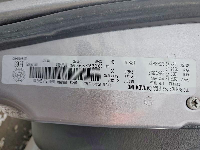 Photo 14 from auction – 2019 DODGE GRAND CARA with VIN 2C4RDGCG4KR791087