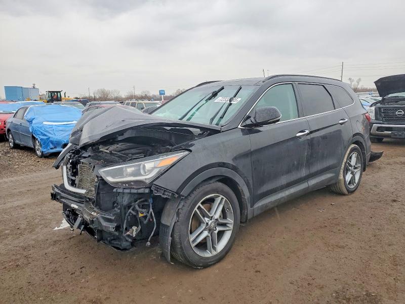 HYUNDAI SANTA FE S 2017 with VIN KM8SR4HF7HU243514 - Photo from auction
