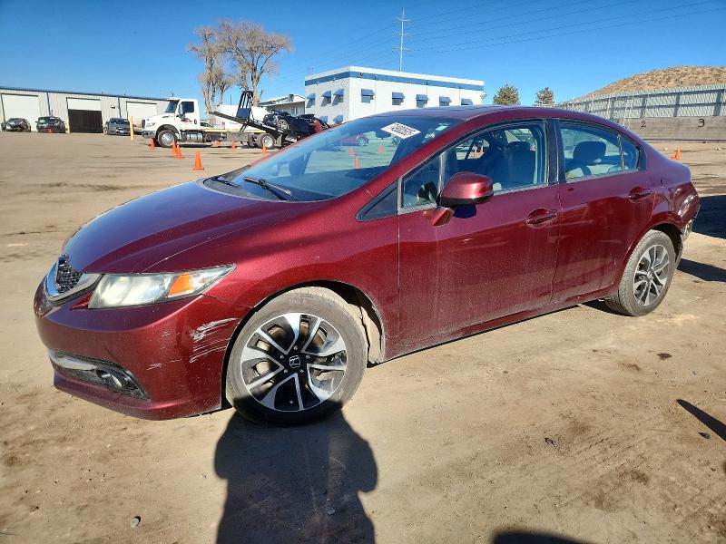 HONDA CIVIC 2013 with VIN 2HGFB2F91DH511595 - Photo from auction