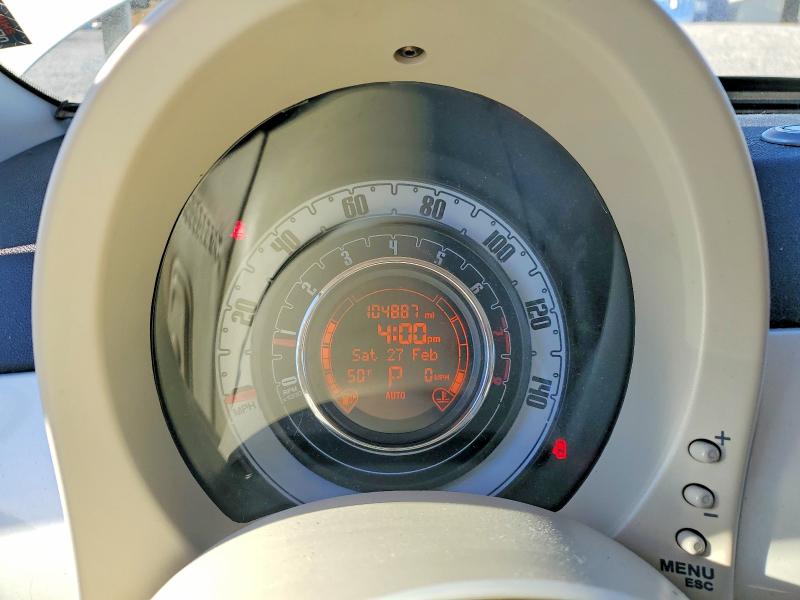 Photo 9 from auction – 2012 FIAT 500 LOUNGE with VIN 3C3CFFCR2CT127112