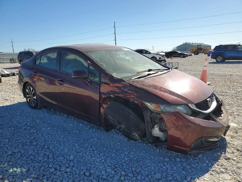 Photo 4 from auction – 2013 HONDA CIVIC with VIN 19XFB2F89DE098682
