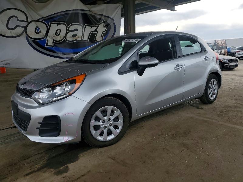 KIA RIO 2016 with VIN KNADM5A34G6575444 - Photo from auction