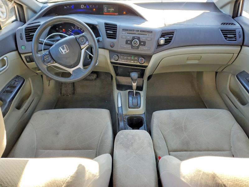 Photo 8 from auction – 2012 HONDA CIVIC LX with VIN 2HGFB2F57CH612913