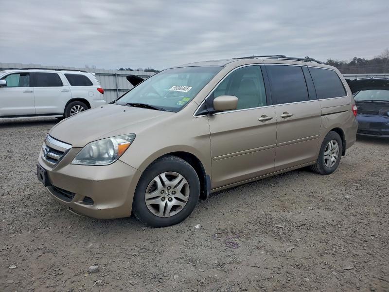 HONDA ODYSSEY EX 2007 with VIN 5FNRL38737B107945 - Photo from auction