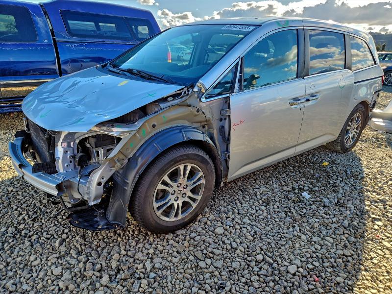 HONDA ODYSSEY EX 2013 with VIN 5FNRL5H61DB045346 - Photo from auction