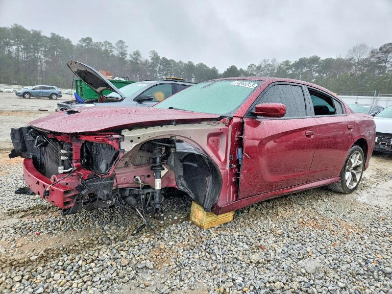 DODGE CHARGER 2021 with VIN 2C3CDXHG8MH591745 - Photo from auction