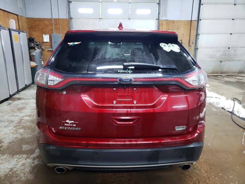 Photo 6 from auction – 2016 FORD EDGE SEL with VIN 2FMPK4J96GBB00718
