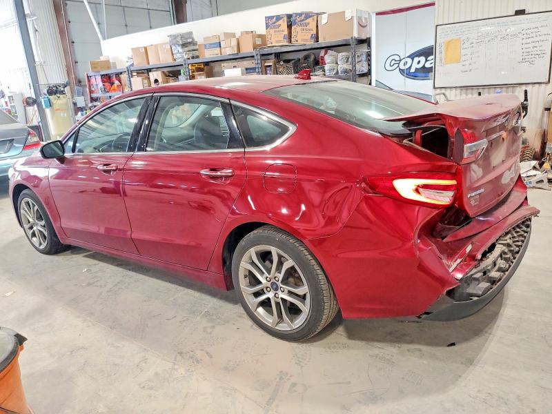 Photo 2 from auction – 2019 FORD FUSION SEL with VIN 3FA6P0CD1KR172566