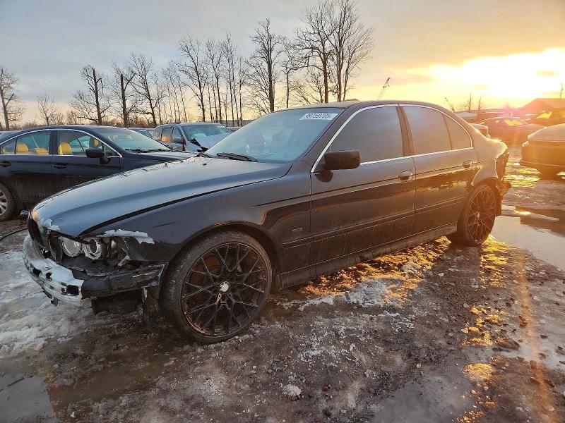 BMW 525 2001 with VIN WBADT33431GF40539 - Photo from auction