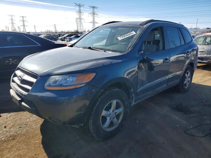 Photo 1 from auction – 2008 HYUNDAI SANTA FE G with VIN 5NMSG13D78H184289