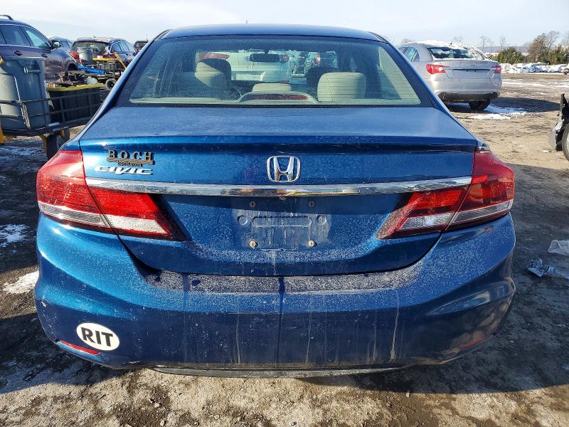 Photo 6 from auction – 2013 HONDA CIVIC LX with VIN 2HGFB2F55DH539185